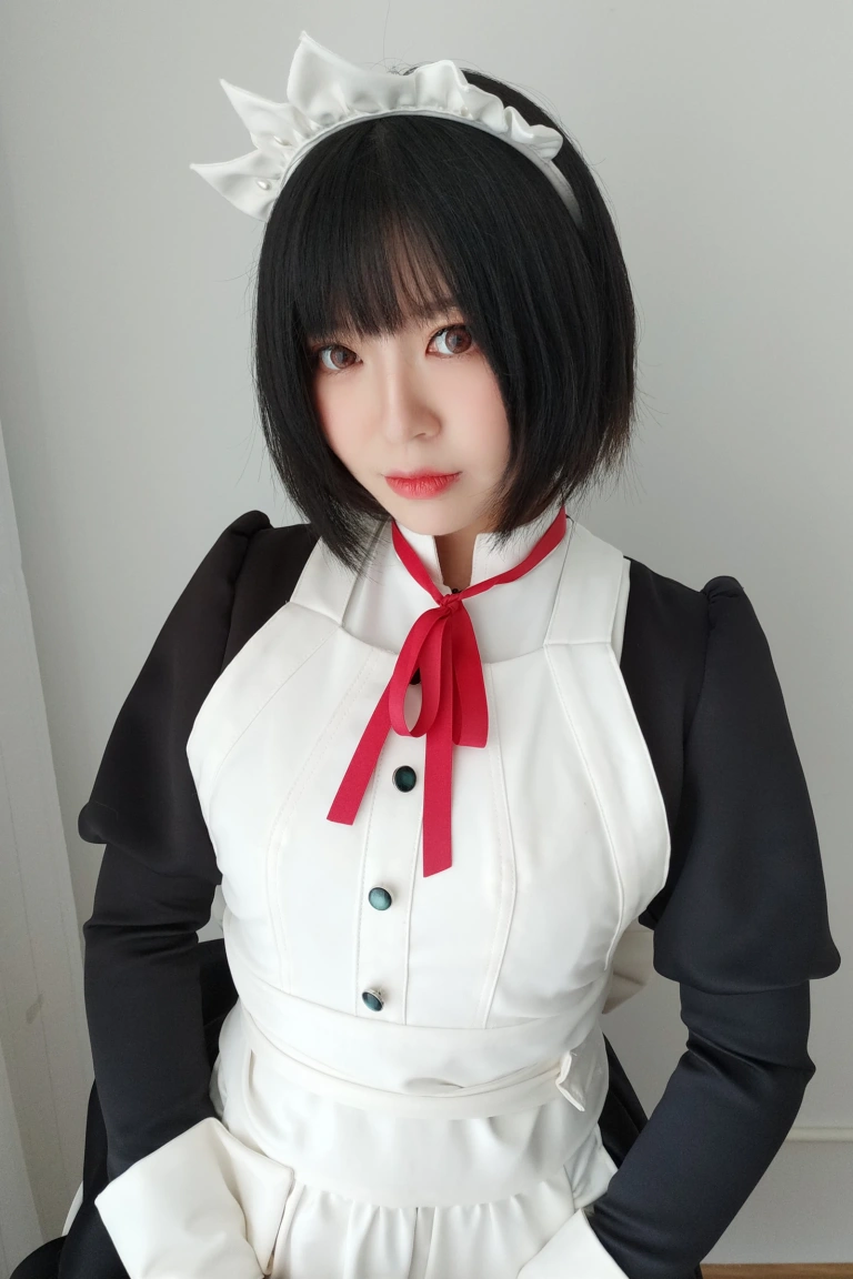 半半子 BANBANKO《嫌パン MAID BANBANKO 女仆》写真图集 60P+2V｜在线预览与图包下载