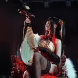 半半子 BANBANKO《大凤旗袍》写真图集 40P｜在线预览与图包下载