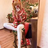 半半子 BANBANKO《式波・ー ASUKA Christmas》写真图集 41P｜在线预览与图包下载