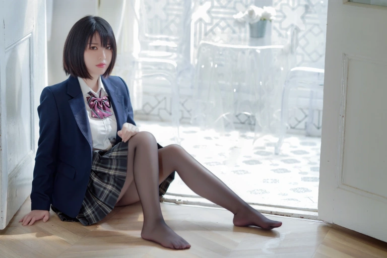 半半子 BANBANKO《彼女の制服姿が好き》写真图集 54P｜在线预览与图包下载