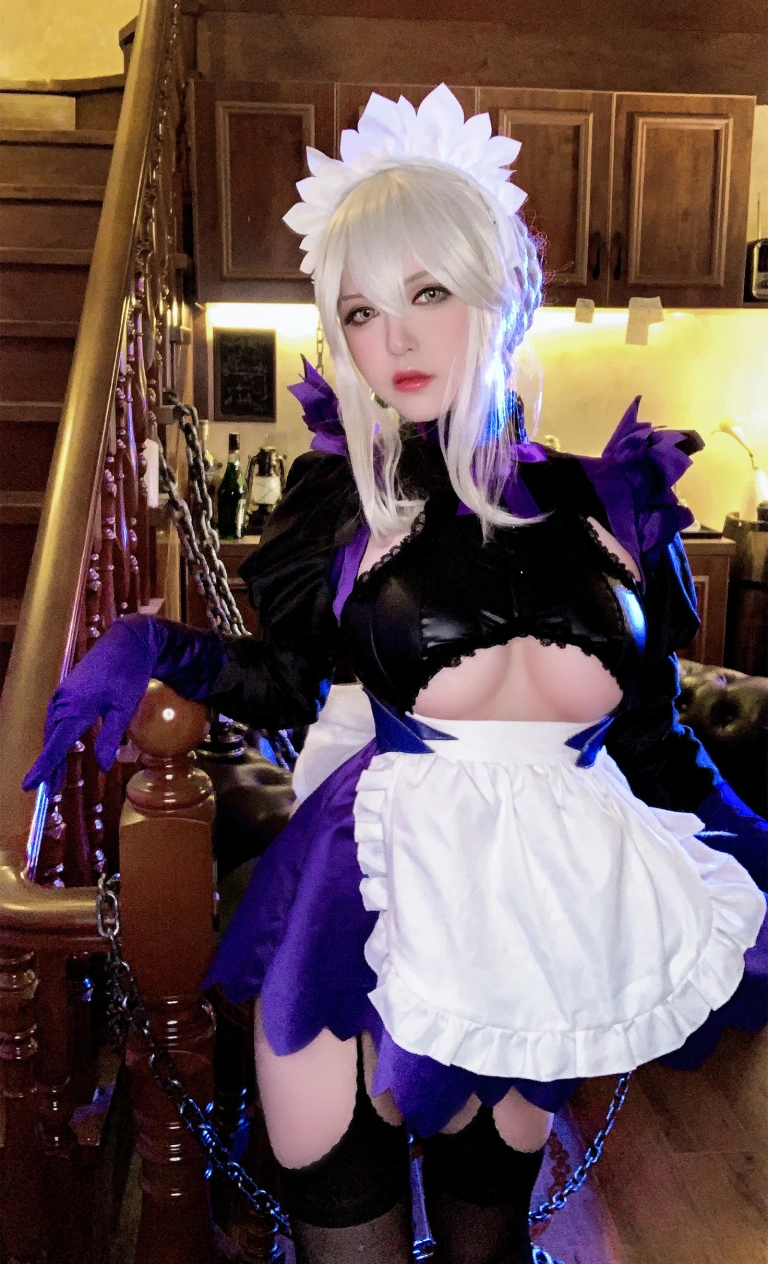 半半子 BANBANKO《LancerAlter Maid》写真图集 62P｜在线预览与图包下载