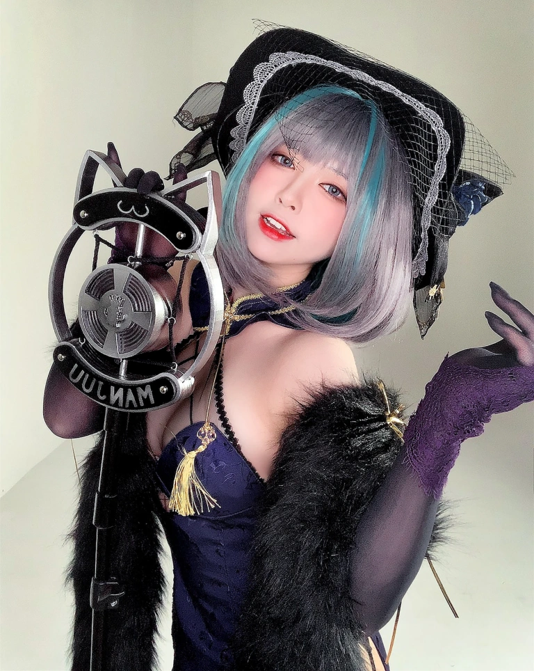 半半子 BANBANKO《柴郡旗袍》写真图集 64P｜在线预览与图包下载