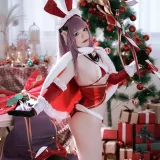 半半子 BANBANKO《圣诞兔兔艾可》写真图集 41P｜在线预览与图包下载