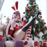 半半子 BANBANKO《圣诞兔兔艾可》写真图集 41P｜在线预览与图包下载