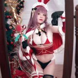 半半子 BANBANKO《圣诞兔兔艾可》写真图集 41P｜在线预览与图包下载