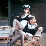 半半子 BANBANKO《メイド姉妹（&面饼仙儿）》写真图集 74P｜在线预览与图包下载