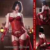 半半子 BANBANKO《RED 赤紅 Vol.03》写真图集 57P｜在线预览与图包下载