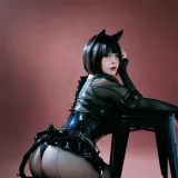 半半子 BANBANKO《黑猫NEKO》写真图集 55P+2V｜在线预览与图包下载