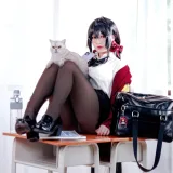 半半子 BANBANKO《大凤 风纪委员》写真图集 55P+3V｜在线预览与图包下载