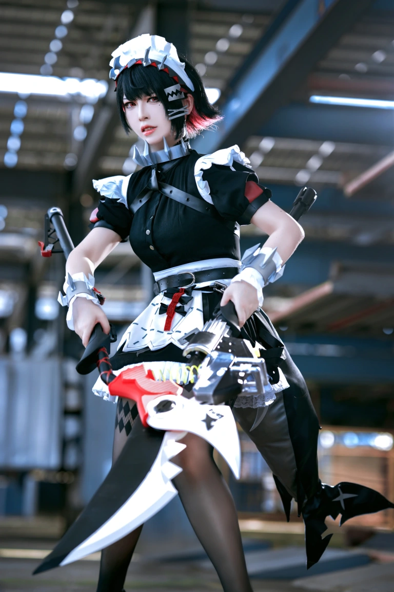 半半子 BANBANKO《EllenJoe🦈エレン✂️🖤》写真图集 48P｜在线预览与图包下载