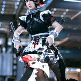 半半子 BANBANKO《EllenJoe🦈エレン✂️🖤》写真图集 48P｜在线预览与图包下载