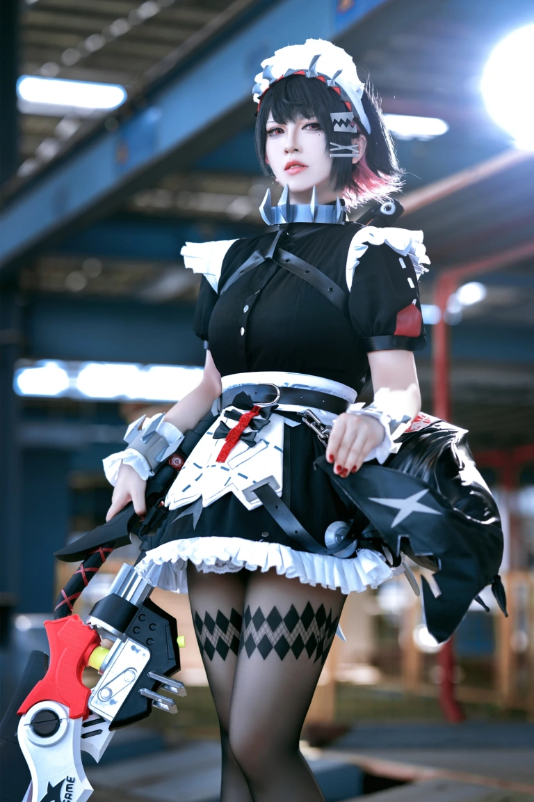 半半子 BANBANKO《EllenJoe🦈エレン✂️🖤》写真图集 48P｜在线预览与图包下载