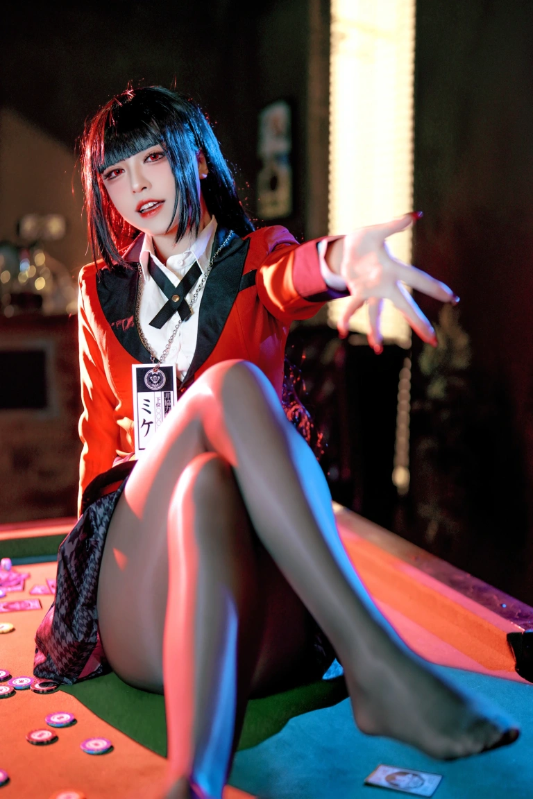 半半子 BANBANKO《賭ケグルイ夢子 Vol.02》写真图集 22P｜在线预览与图包下载