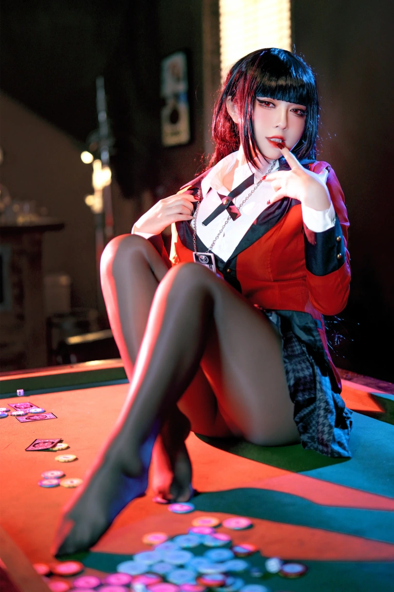 半半子 BANBANKO《賭ケグルイ夢子 Vol.02》写真图集 22P｜在线预览与图包下载
