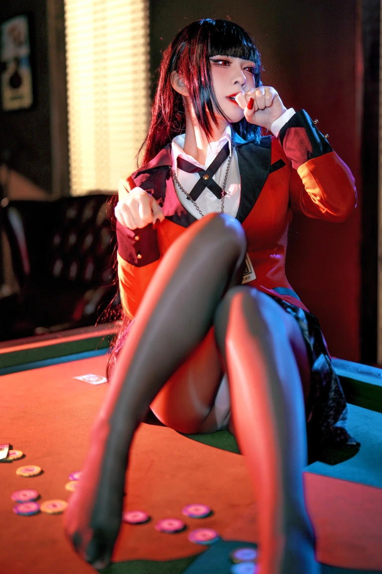 半半子 BANBANKO《賭ケグルイ夢子 Vol.02》写真图集 22P｜在线预览与图包下载