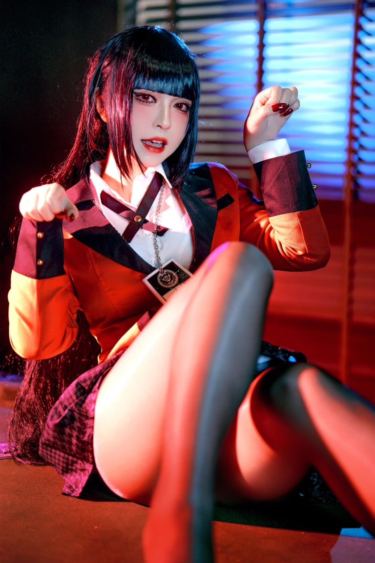 半半子 BANBANKO《賭ケグルイ夢子 Vol.02》写真图集 22P｜在线预览与图包下载