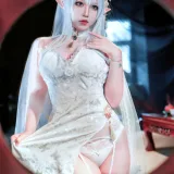 半半子 BANBANKO《阿尔比恩旗袍》写真图集 47P+3V｜在线预览与图包下载
