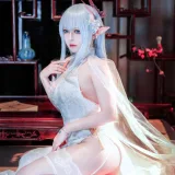 半半子 BANBANKO《阿尔比恩旗袍》写真图集 47P+3V｜在线预览与图包下载