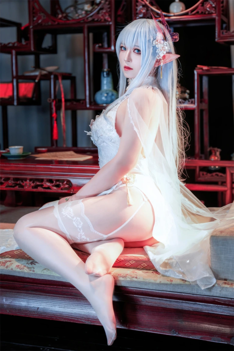 半半子 BANBANKO《阿尔比恩旗袍》写真图集 47P+3V｜在线预览与图包下载