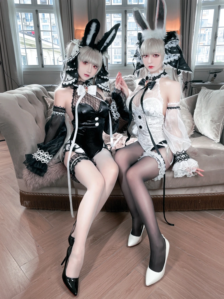 半半子 BANBANKO《可畏兔兔（&面饼仙儿）》写真图集 57P+6V｜在线预览与图包下载
