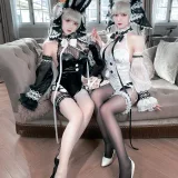 半半子 BANBANKO《可畏兔兔（&面饼仙儿）》写真图集 57P+6V｜在线预览与图包下载