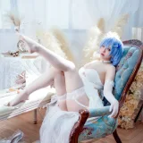 半半子 BANBANKO《恰巴耶夫 白骑兵的旋律礼服》写真图集 64P+2V｜在线预览与图包下载