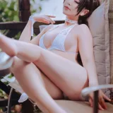 半半子 BANBANKO《碧蓝航线 爱宕泳装》写真图集 27P｜在线预览与图包下载