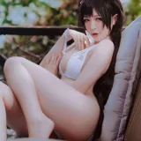 半半子 BANBANKO《碧蓝航线 爱宕泳装》写真图集 27P｜在线预览与图包下载