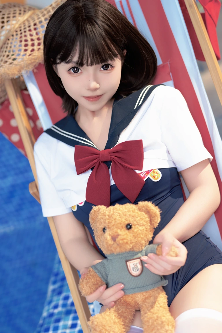 Bangni邦尼《反差JK泳装》写真图集 97P+7V｜在线预览与图包下载