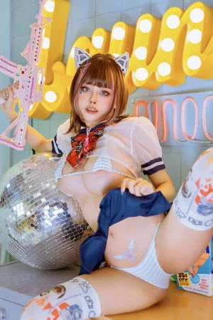 Byoru《Byoru JK Neko HD》写真图集 52P+7V｜在线预览与图包下载