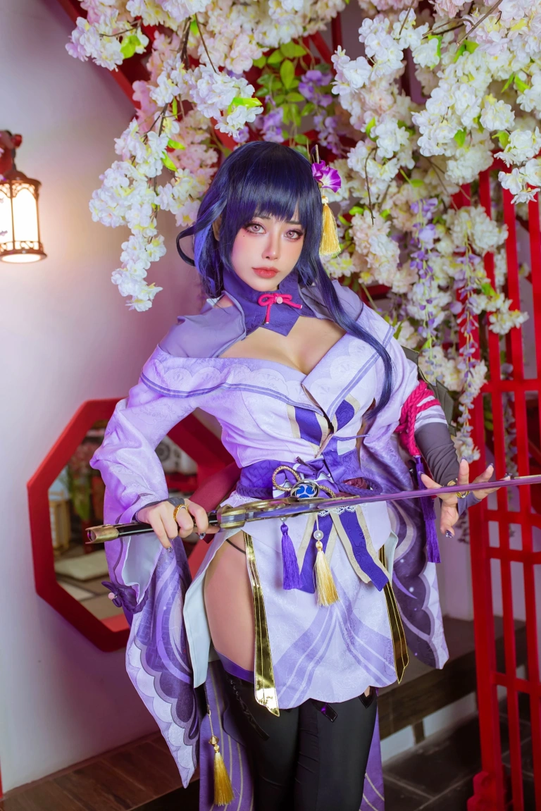 Byoru《Raiden Shogun》写真图集 72P+4V｜在线预览与图包下载