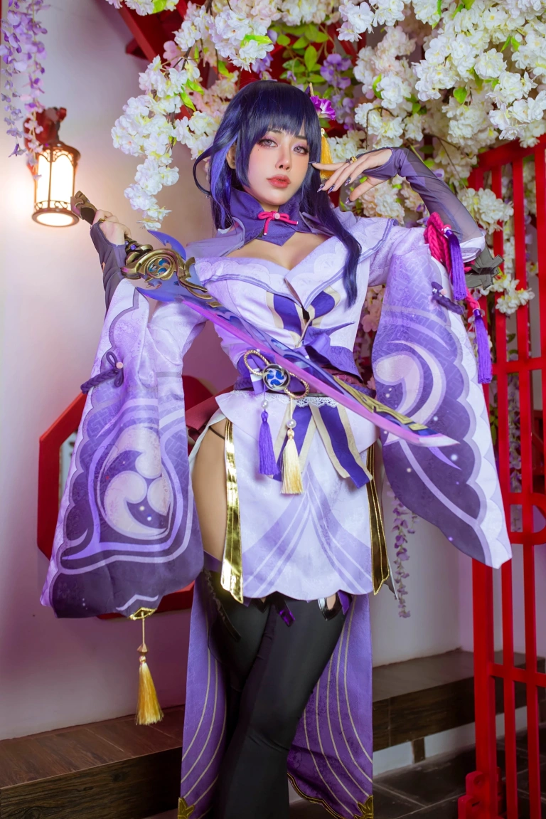 Byoru《Raiden Shogun》写真图集 72P+4V｜在线预览与图包下载