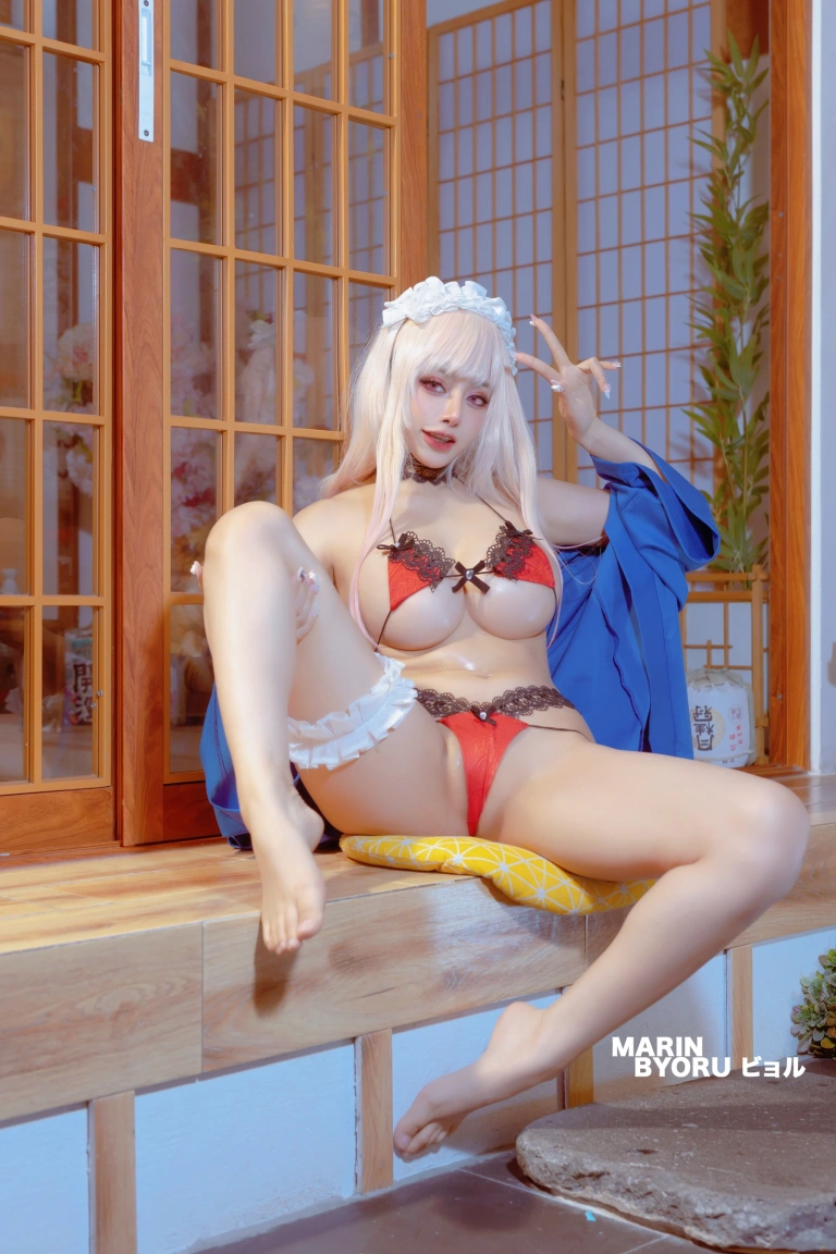 Byoru《Marin Red》写真图集 42P+8V｜在线预览与图包下载