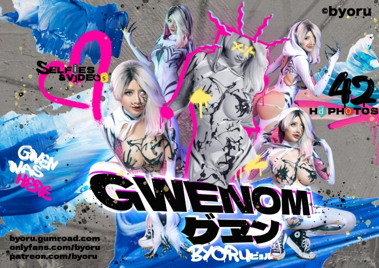 Byoru《Anti Gwenom》写真图集 59P+5V｜在线预览与图包下载
