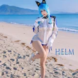 Byoru《Helm Aquamarine（NIKKE）Full Set》写真图集 58P+11V｜在线预览与图包下载