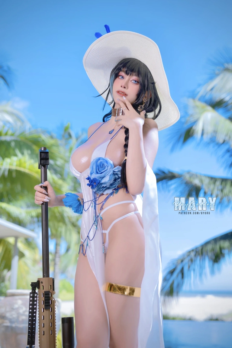Byoru《Mary Bay Goddess》写真图集 52P+8V｜在线预览与图包下载