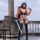 Byoru《Mikasa Ackerman（Attack on Titan）Full Set》写真图集 41P+5V｜在线预览与图包下载