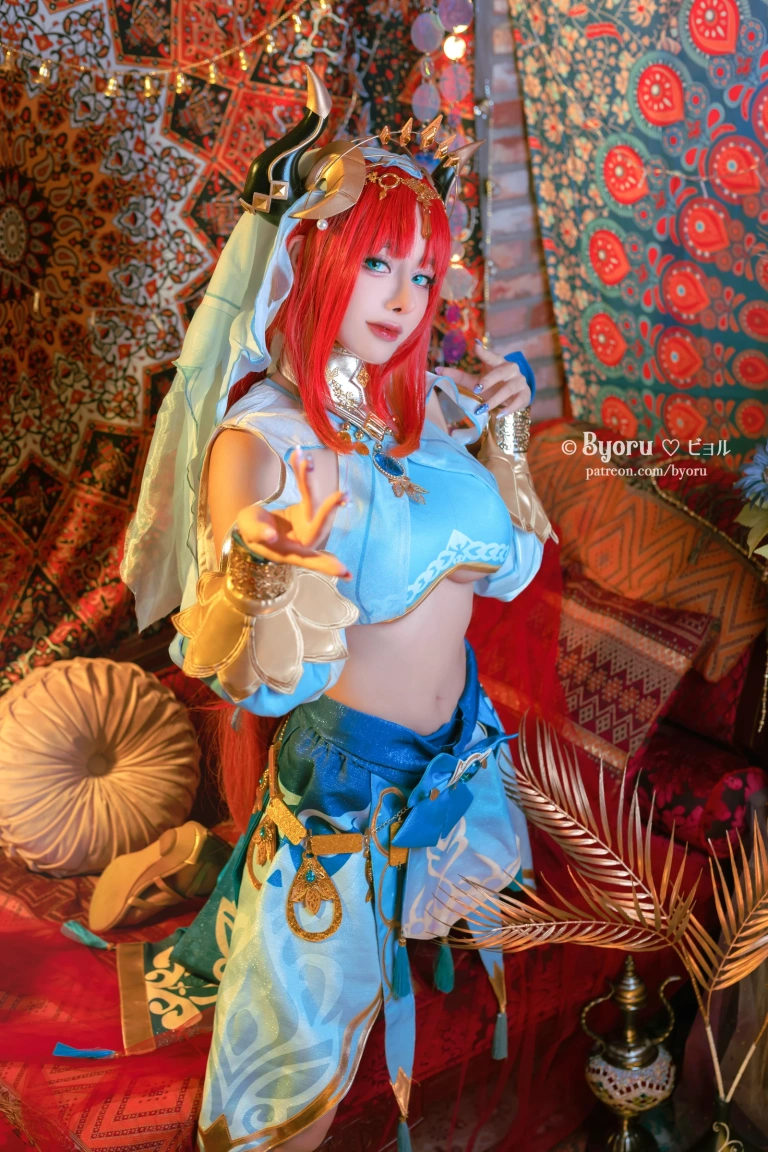 Byoru《Genshin Impact Nilou》写真图集 61P+11V｜在线预览与图包下载