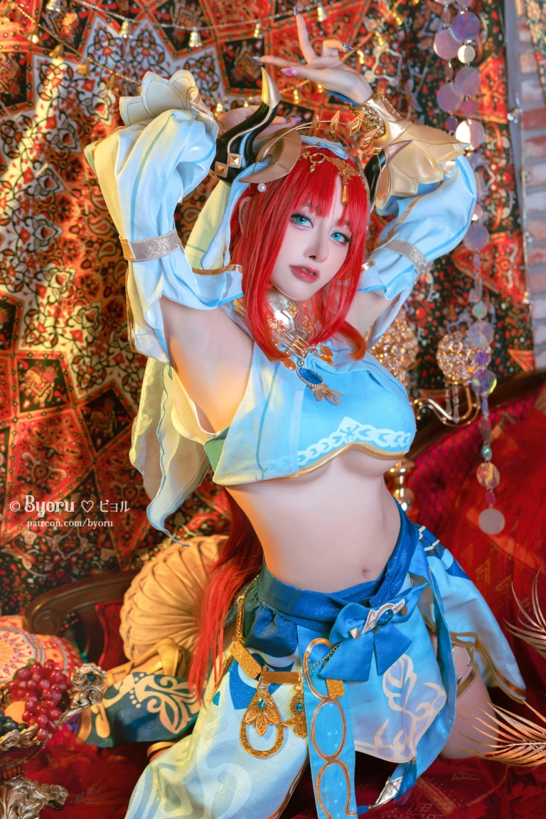Byoru《Genshin Impact Nilou》写真图集 61P+11V｜在线预览与图包下载