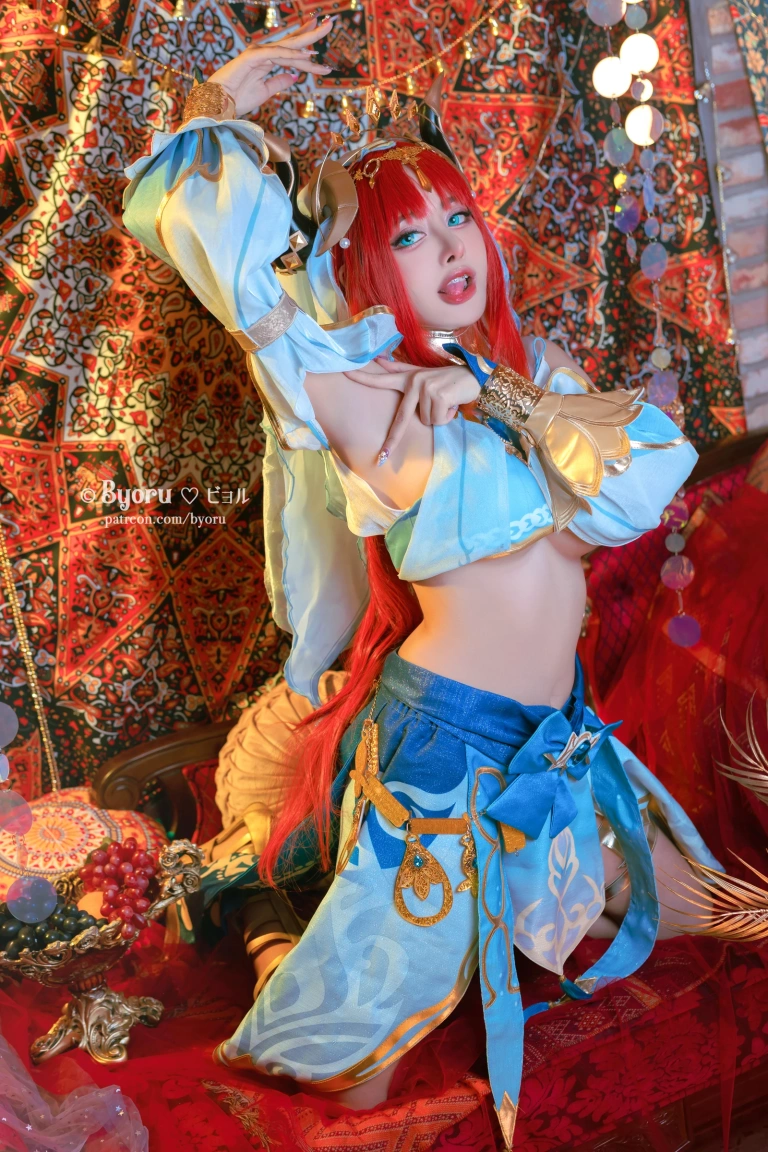 Byoru《Genshin Impact Nilou》写真图集 61P+11V｜在线预览与图包下载