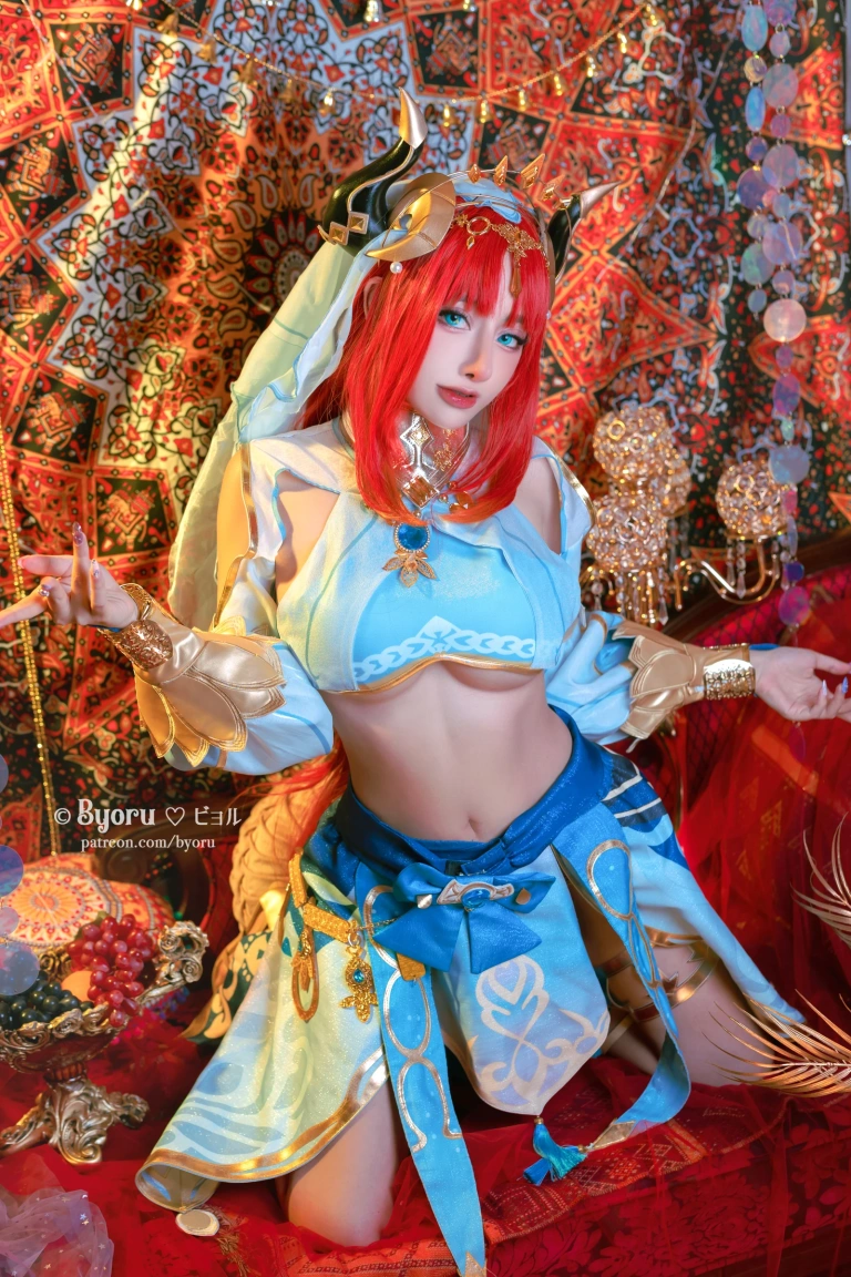 Byoru《Genshin Impact Nilou》写真图集 61P+11V｜在线预览与图包下载