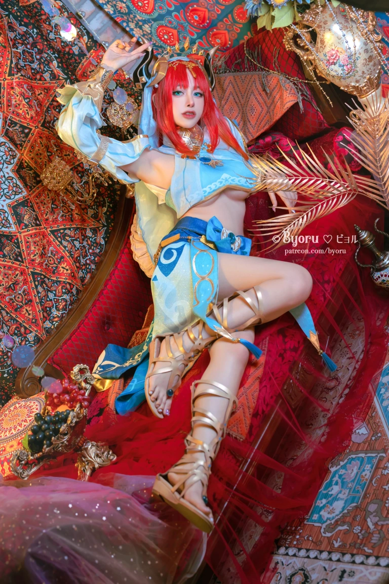 Byoru《Genshin Impact Nilou》写真图集 61P+11V｜在线预览与图包下载