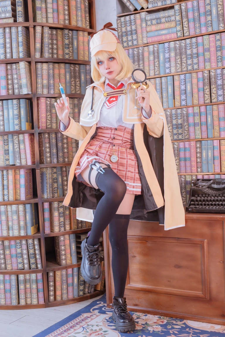 Byoru《Amelia Watson Hololive》写真图集 59P+2V｜在线预览与图包下载