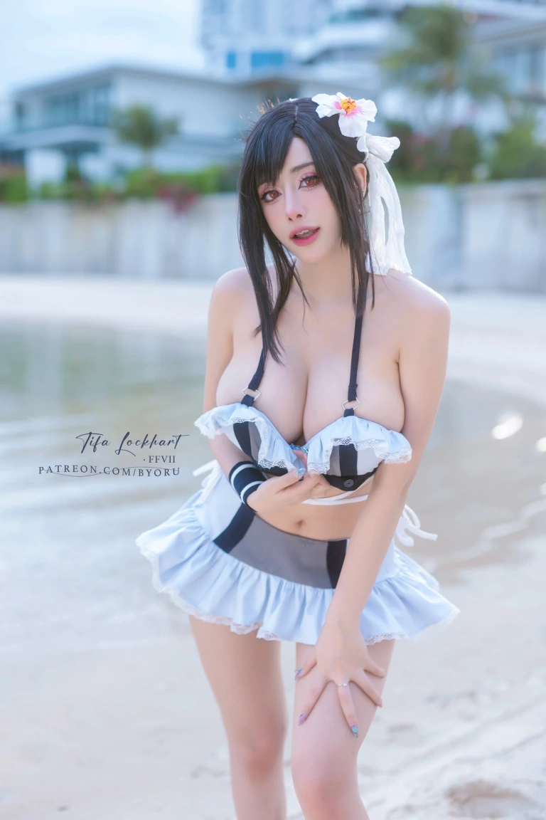 Byoru《Tifa FF7r bikini》写真图集 65P+15V｜在线预览与图包下载