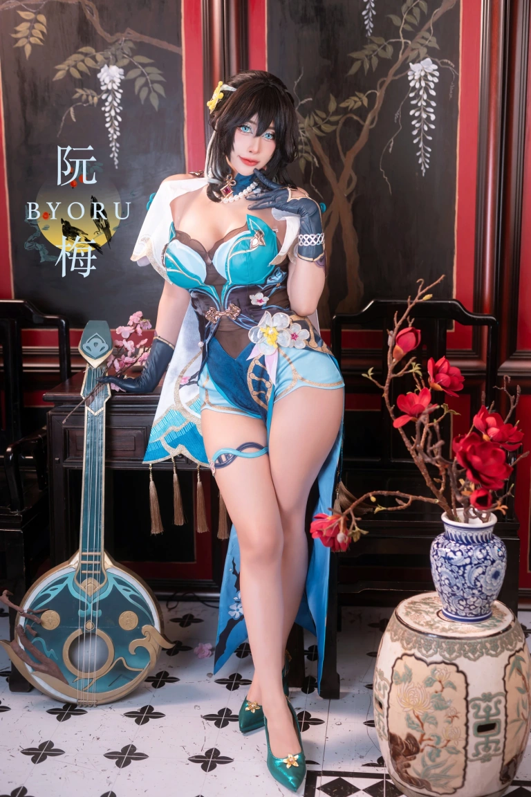 Byoru《Ruan Mei HonkaiStar Rail》写真图集 56P+11V｜在线预览与图包下载