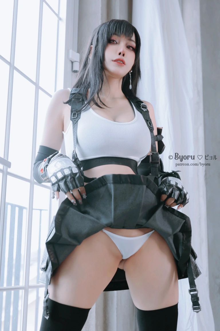 Byoru《Tifa Lockhart Final Fantasy》写真图集 86P+7V｜在线预览与图包下载