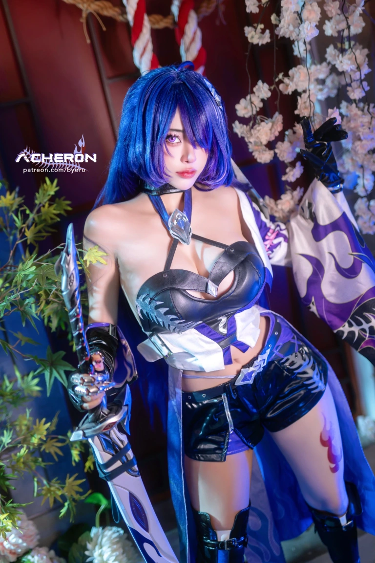 Byoru《Honkai Star Rail Acheron》写真图集 57P+11V｜在线预览与图包下载