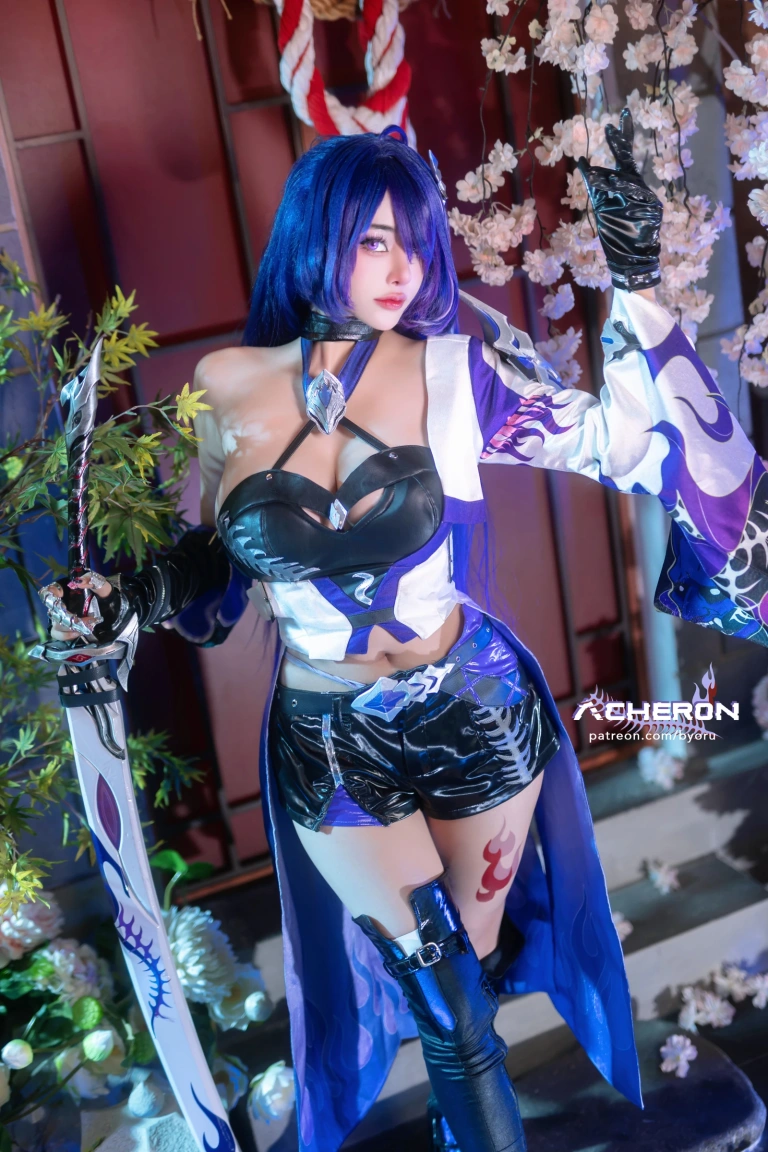 Byoru《Honkai Star Rail Acheron》写真图集 57P+11V｜在线预览与图包下载