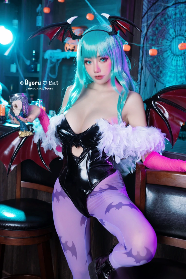 Byoru《Morrigan ✧Darkstarkers✧》写真图集 45P+4V｜在线预览与图包下载