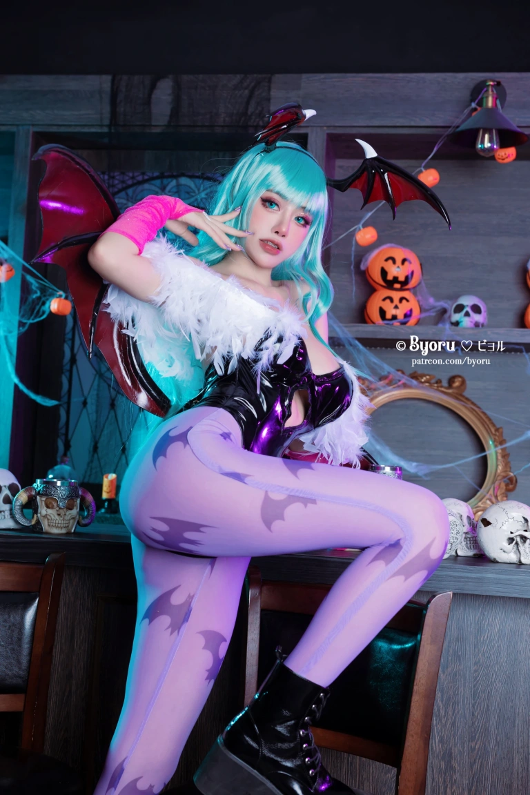 Byoru《Morrigan ✧Darkstarkers✧》写真图集 45P+4V｜在线预览与图包下载